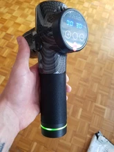 Pistola eléctrica de masaje Fascia para adelgazar, masajeador corporal, cuello, parte trasera del pie, pierna, hombros, pistola de masaje muscular, masajeadores de percusión para mujer