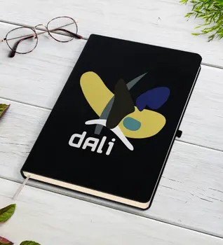 

Dali Design Black Notebook