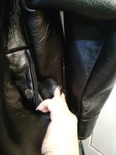 Plus-Size Coat Hooded-Collar Letter Faux-Leather XITAO Women Pocket Autumn Fashion New