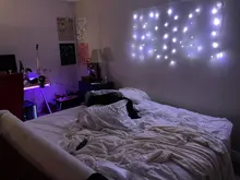 Wedding Garland Lamp Curtain Led-String-Lights Christmas-Decoration Remote-Control Bulb Outdoor