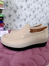 Zapatos de Ballet para Mujer, mocasines cómodos y poco profundos, zapatillas de plataforma sin cordones