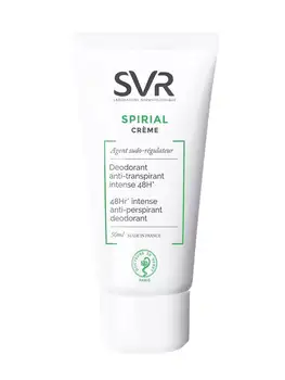 

Svr spirial anti-perspirant cream 50 ml anti-perspirant deodorant in cream