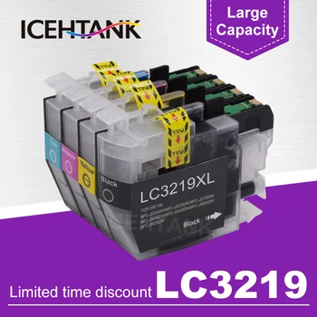 

ICEHTANK Compatiable Ink Cartridge LC-3219 for Brother MFC-J6530DW MFC-J6930DW MFC-J6935DW Printer Ink Cartridge Bluk