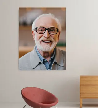 

Personalized Family Büyüğü Canvas Table (70x100 cm.) 1