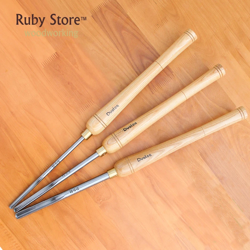 Bowl Gouge Set Wood Lathe Turning HSS Woodturning Woodworking Tool, A2001, A2002, A2003 for you
