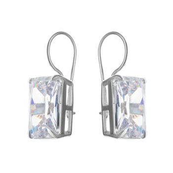 

Earrings made of silver with cubic zirconia