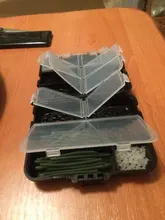 Unids/caja de equipo de pesca de carpa, mangas Kit que incluye antienredos, cuentas de tope de gancho, tornillo de cebo giratorio Boilie, 300