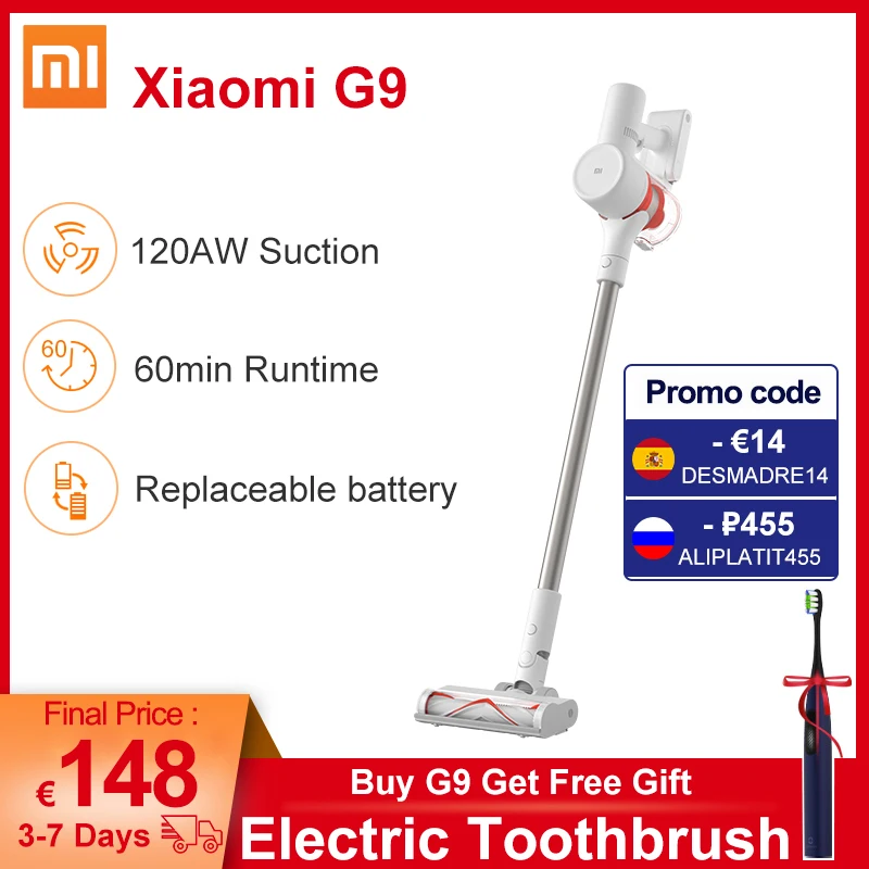 Get This Dust-Collector Floor-Carpet Mi-Vacuum-Cleaner Mijia Cordless Xiaomi Handheld Smart Home 1005002270994310