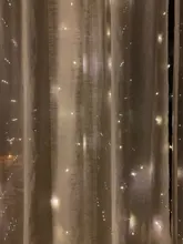 3MX3M LED Curtain Garland on The Window USB String Lights Fairy Festoon Remote Control