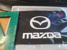 Alfombrilla antideslizante con logotipo de coche, soporte de teléfono antideslizante para Mazda 2, Mazda 3, MS, Mazda 6, CX-5, CX3, CX5, Artzma 6, estilismo de coche