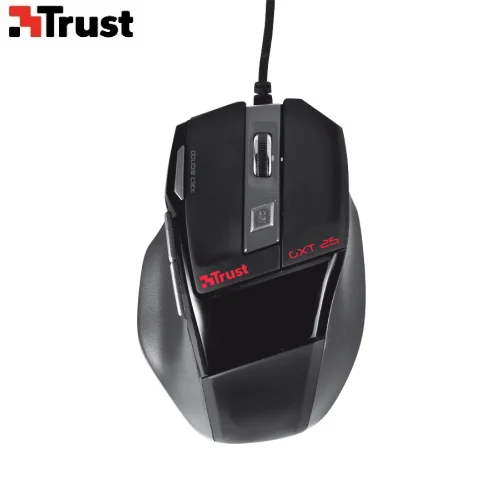 Игровая проводная мышь 18307 Trust GXT 25 до 2000 dpi 7 клавиш