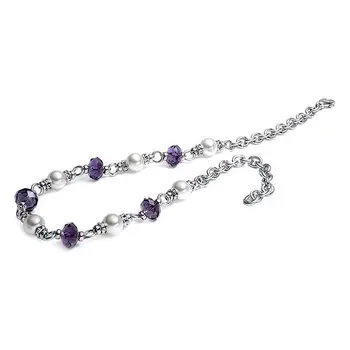 

Women necklace Viceroy 1013C000-97 silver purple (45 Cm)