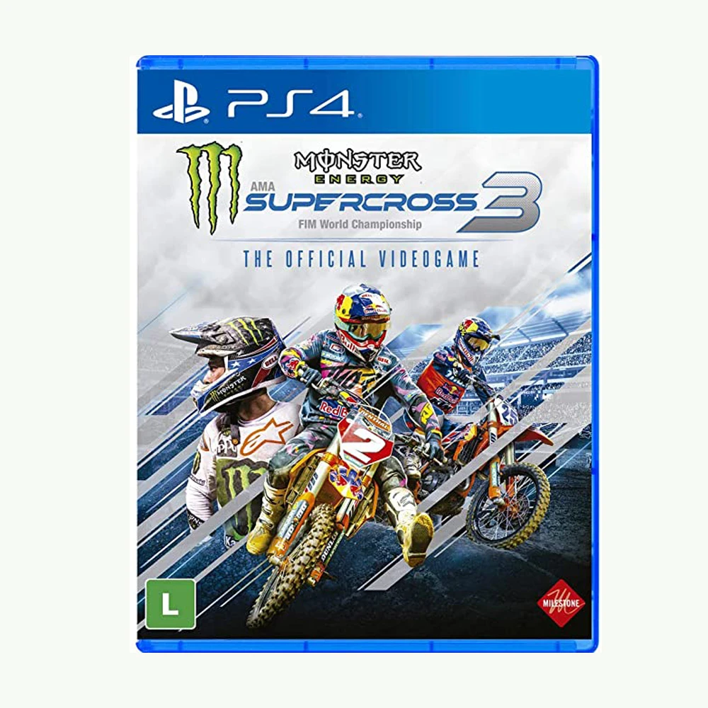

Jogo Square Enix Monster Energy SuperCross 3 PS4 Blu-ray