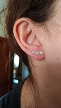 Pendientes de tuerca de Estrella de Plata de Ley 925 para mujer, joyería de boda para fiesta, joyería hipoalergénica eh393