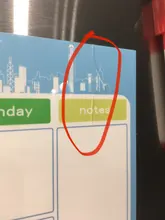 Pizarra magnética de tamaño A3, calendario mensual, pizarra blanca de borrado en seco para cocina, refrigerador casero, cepillo semanal