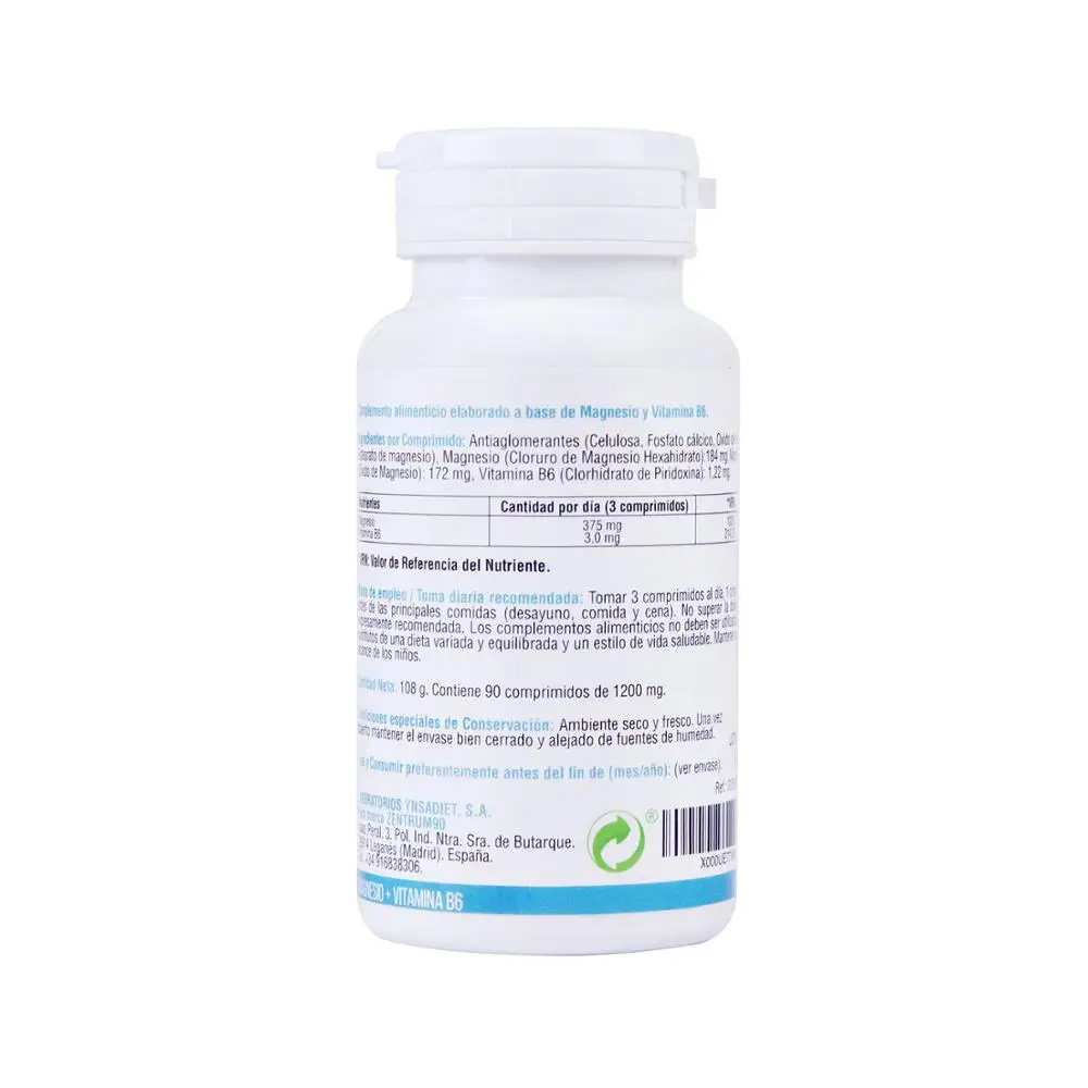 Magnessium with vitamin B6 | Reduces tiredness | Magnessium and B6 Increases the daily Energia | 90 tablets Zentrum Magnessium with vitamin B6 | Reduces tiredness | Magnessium and B6 Increases the daily Energia | 90 tablets Zentrum