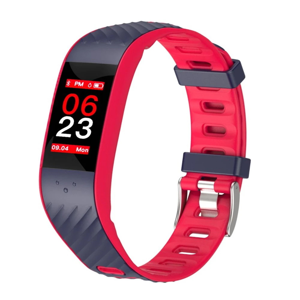 QSB 12 Red+Black Фитнес-браслет Qumann QSB 12 - Цвет: QSB 12 Red+Black