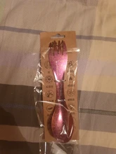 Titanium Spoon Tableware Fork Ultralight Tito Outdoor Camping Picnic Pure