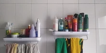 Organizador adhesivo para estante de baño, estante de ducha montado en la pared para champú, especias, soporte para estante de ducha, accesorios de baño