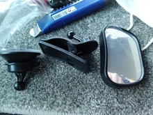 Convex Mirror Monitor Car-Back-Seat Safety Baby Rear Mini Kids 2-In-1 Adjustable