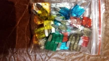 35pcs MIXED Mini Blade Fuse AUTO Car 5 7.5 10 15 20 25 30 AMP