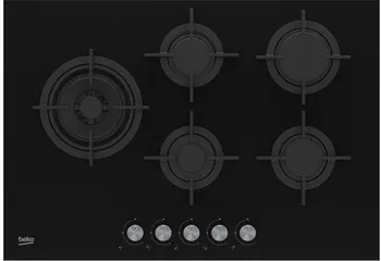 

BEKO PLATE HILL75222S 5GAS BLACK 75CM