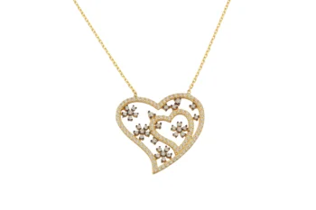 

Heart Gold Necklace 02-360-K0881