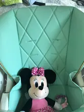 Silla alta de lujo multifunción reclinable para bebé, asiento alto con rueda, mesa de comedor para niños, silla para dormir, juego fácil