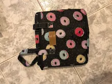 Bolsa de almuerzo portátil con aislamiento de flores para mujer, fiambrera térmica para comida, Picnic