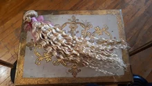 QUEEN BEAUTY-mechones de pelo rubio rizado brasileño, pelo humano Rubio de ondas profundas, trama de pelo de 8 - 30 pulgadas, 1, 3, 4 Uds., envío gratis