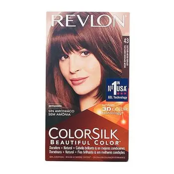 

Dye No Ammonia Colorsilk Revlon Golden brown