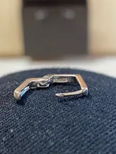 ZHOUYANG-pendientes de geometría Simple para mujer, Mini circonita de Color plateado, hipoalergénico, regalo diario, joyería KAE326