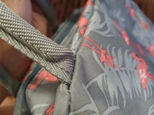 Fiambrera enfriadora para la comida de mujer y niños, bolsa de lona aislada portátil de patrón funcional, bolso térmico para picnic, almuerzo