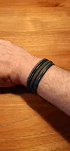 ZOSHI-Pulseras de cuero coloridas trenzadas para hombre, brazalete Heren, pulseras de cuero genuino a la moda con hebilla magnética