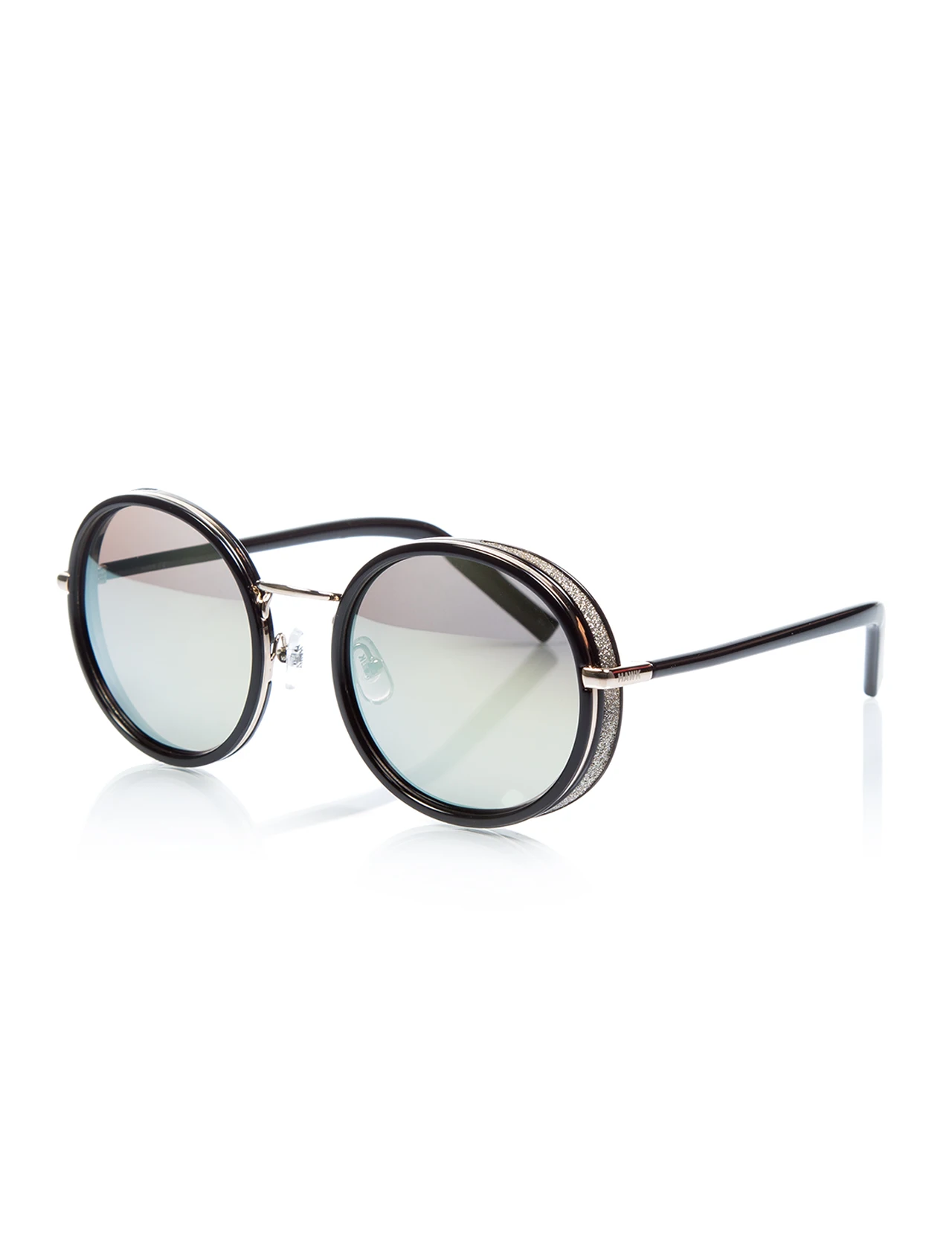 

Women's sunglasses hw 1621 01 combined black organic round round 54-21-137 hawk