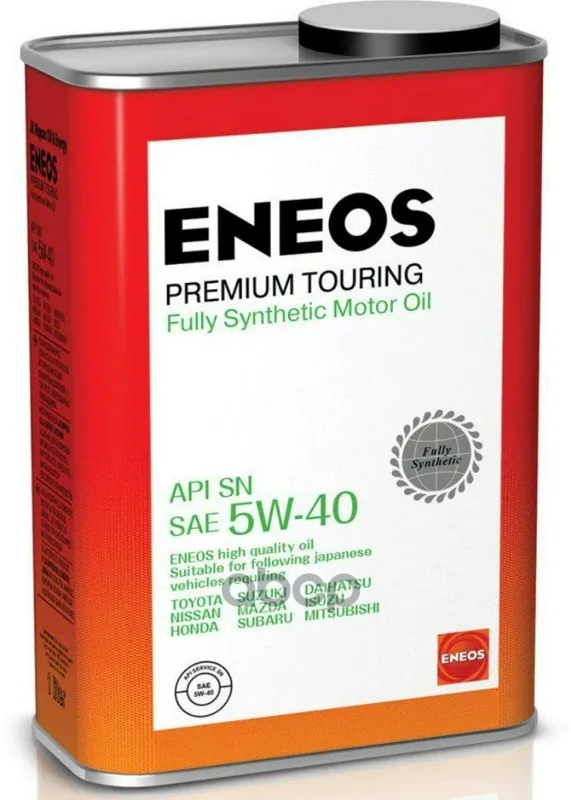ENEOS Масло Моторное Premium Touring Sn 5w-40 1л 8809478942148
