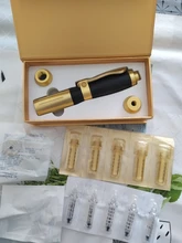 Pluma de ácido hialurónico de alta presión 2 en 1, metal de alta densidad para inyección de labios antiarrugas, pistola de hialurón, atomizador