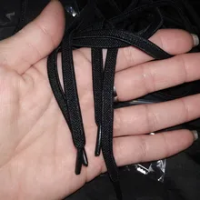 Elastic Shoelaces Metal-Lock White No-Tie Flat The 1-Pair