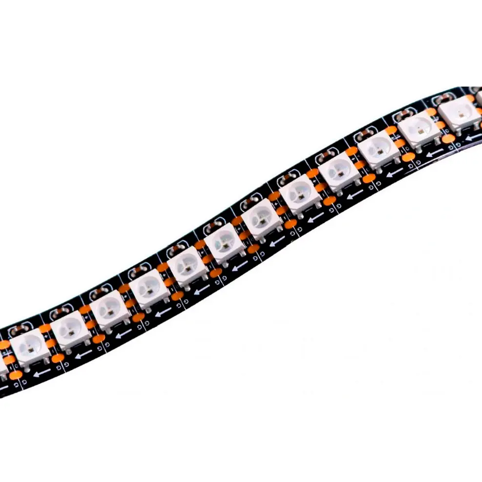 Address LED strip light ws2812b 144 led | operated SPI tape 34W 5v giant4 address ribbon WS2812 Освещение