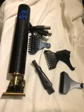 Cortadora de pelo profesional impermeable para hombres, Afeitadora eléctrica para Barba, Máquina para cortar cabello