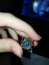 Conjunto de anillo con gemas estilo Retro bohemio para mujer, sortija, flor de cristal, elefante, Loto hueco, 32 estilos, regalo de aniversario de boda