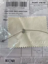 Pulsera de perlas de imitación de estrella de luna de ANENJERY pulsera de plata de ley 925 con gradiente de zirconia de piedra lunar para mujer S-B304