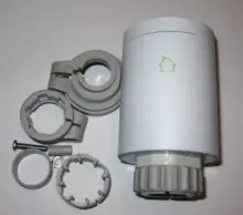 Tuya ZigBee3.0 inteligente radiador actuador programable del radiador termostática de la válvula de controlador de temperatura MQTT 2 Configuración con Alexa.