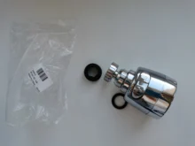 Grifo del difusor de agua Aireador de grifo de ahorro giratorio, filtro de boquilla, cabezal giratorio, de la llave burbujeador, 360