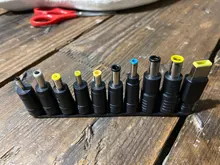 ANPWOO 10 unids/set Universal para portátil DC cargador de energía de puntas de adaptador conector a conector de carga