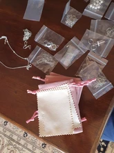 Anenjary-pendientes de plata de ley 925 con forma de estrella, aretes de cadena larga, S-E1443 completo