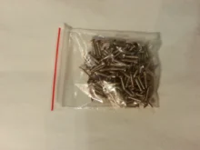 Tornillo de cabeza plana para carpintero, 100 Uds., 2x6mm, 2x7mm, 2x8mm, 2,5x8mm, 2,5x10mm, accesorios de hardware para mobiliario caja de madera