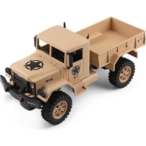 Радиоуправляемый внедорожник WL Toys Army Truck 4WD RTR масштаб 1-12 2.4G- WLT-124301