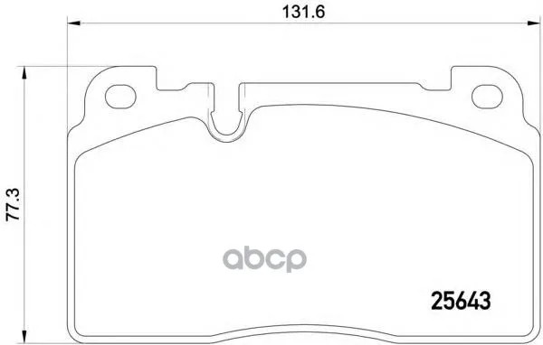 Колодки Тормозные Audi Q5 13- Передние Brembo P85122 Brembo арт. P85122