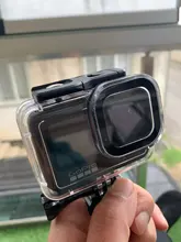 Funda impermeable de 60M para GoPro Hero 9, carcasa subacuática de buceo, protectora negra, accesorio para cámara Go Pro 9